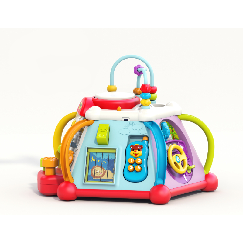 Hola - 15-In-1 Discover Activity Cube Interactive Toy