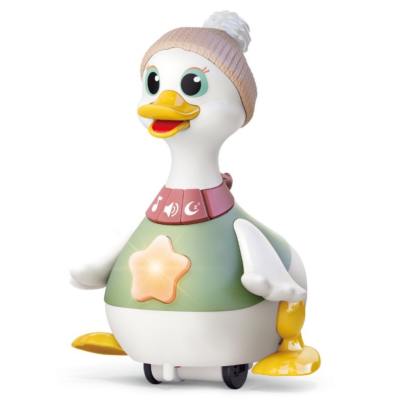 أولا - لعبة تفاعلية لعائلة البط للعب على البطن