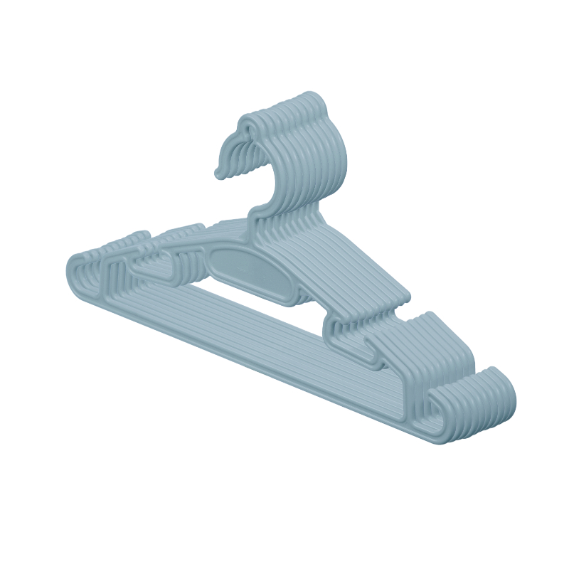 إينوتشي - علاقة ملابس أطفال رفيعة هارا 185 - 10 قطع - أزرق فاتح