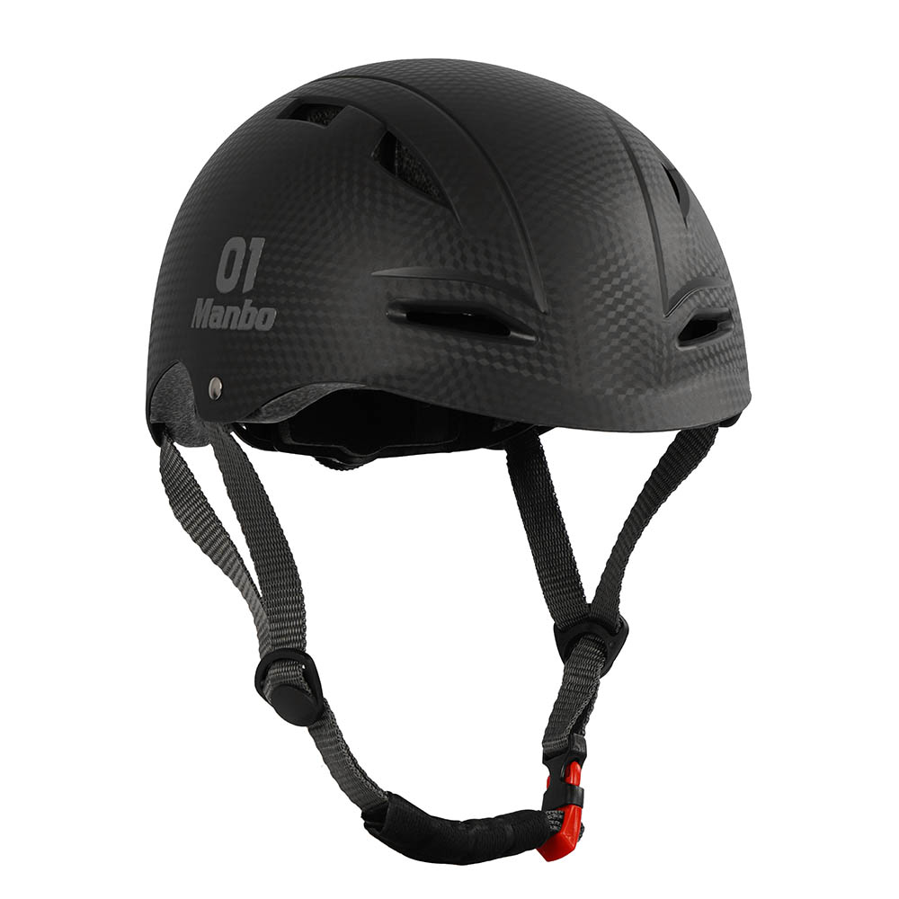 Qplay - Kids Manbo Protective Safety Helmet - Black - Medium