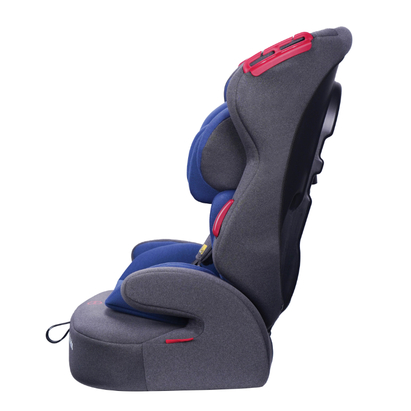 جوفيكيدز - كرسي سيارة تامي قابل للتحويل مع حزام أمان ثلاثي النقاط - أزرق داكن