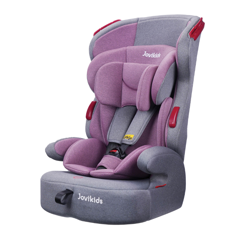 Jovikids - Tammy Convertible Car Seat With 3-Point Seat Belt - Pink