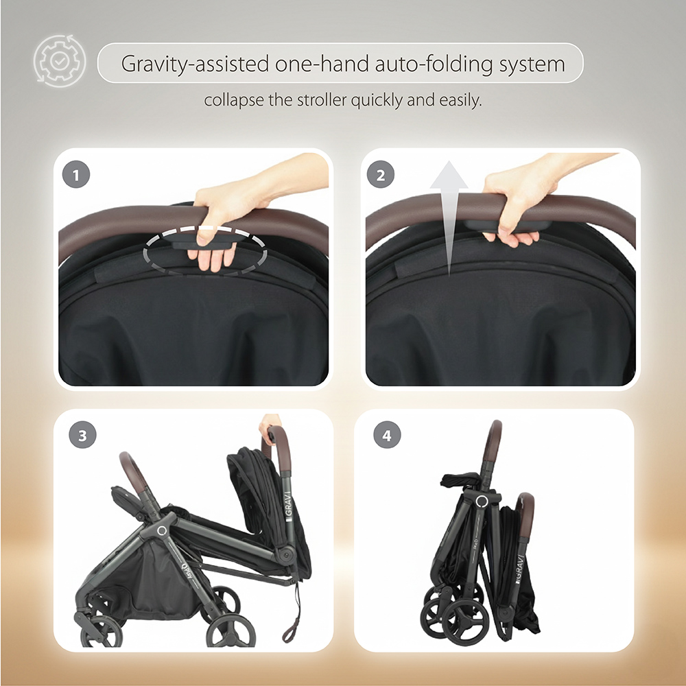 Qplay - Grav Foldable Stroller