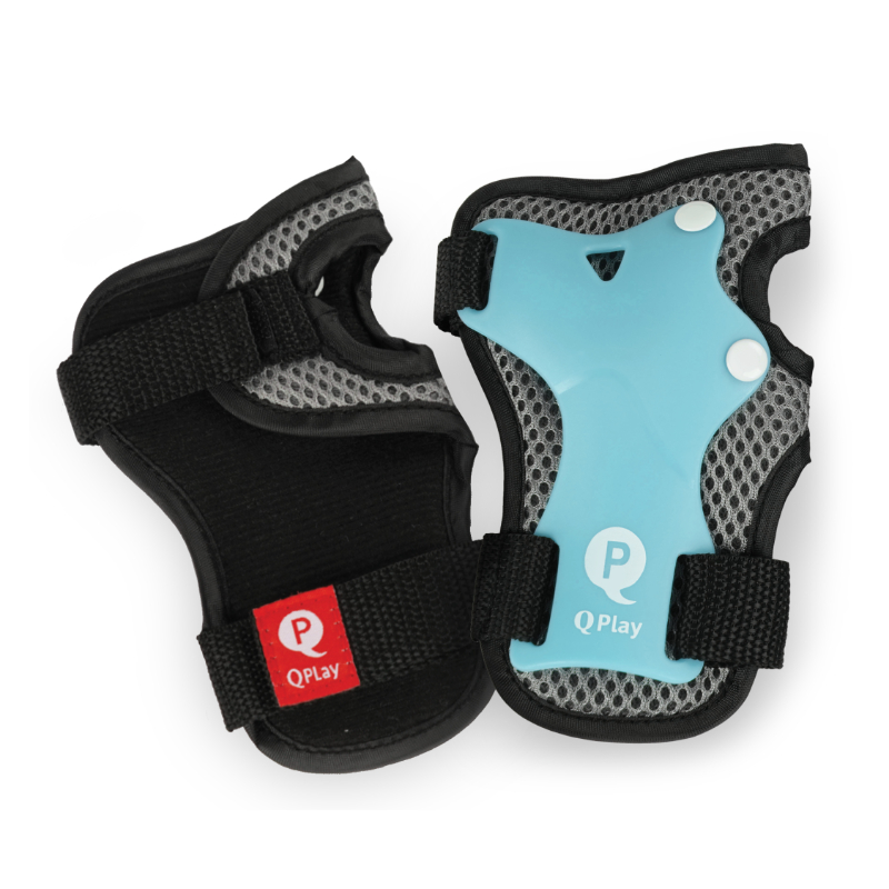 Qplay Kids Sports Safety Gear Set - Elbow, Knee & Wrist Guards