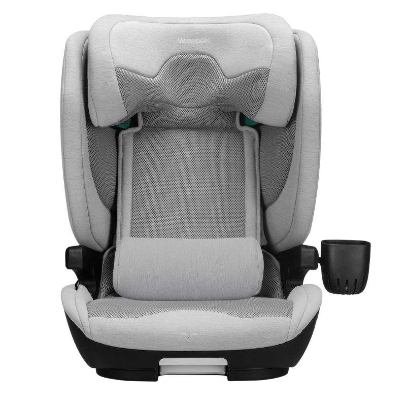 ويلدون - مقعد سيارة معزز بظهر مرتفع من كوكون ترافل ٢ مقاس ١ - لون مونستون - ١٠٠-١٥٠ سم