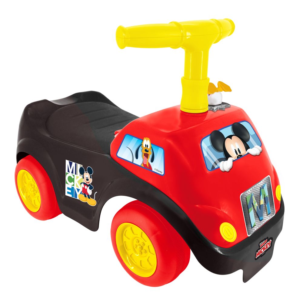 Kiddieland - Mickey Activity Ride-On - Lights & Sounds - Red