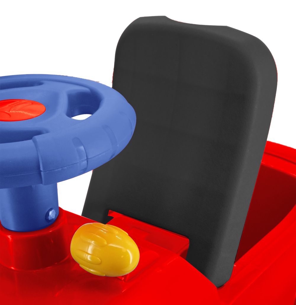 Kiddieland - Lights 'n' Sounds Mickey's Camper with Trailer - Red