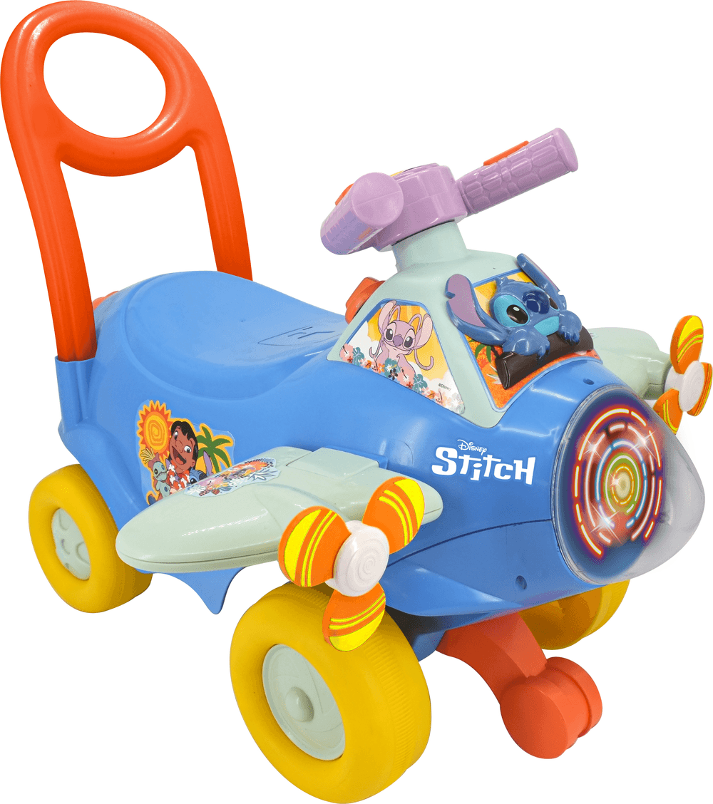 Kiddieland Spinning Lights Stitch Activity Plane