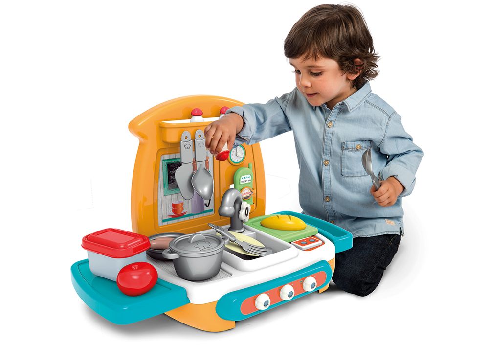 Chicos - Premier Kitchen Pretend Playset - Multicolor - 17 Pcs