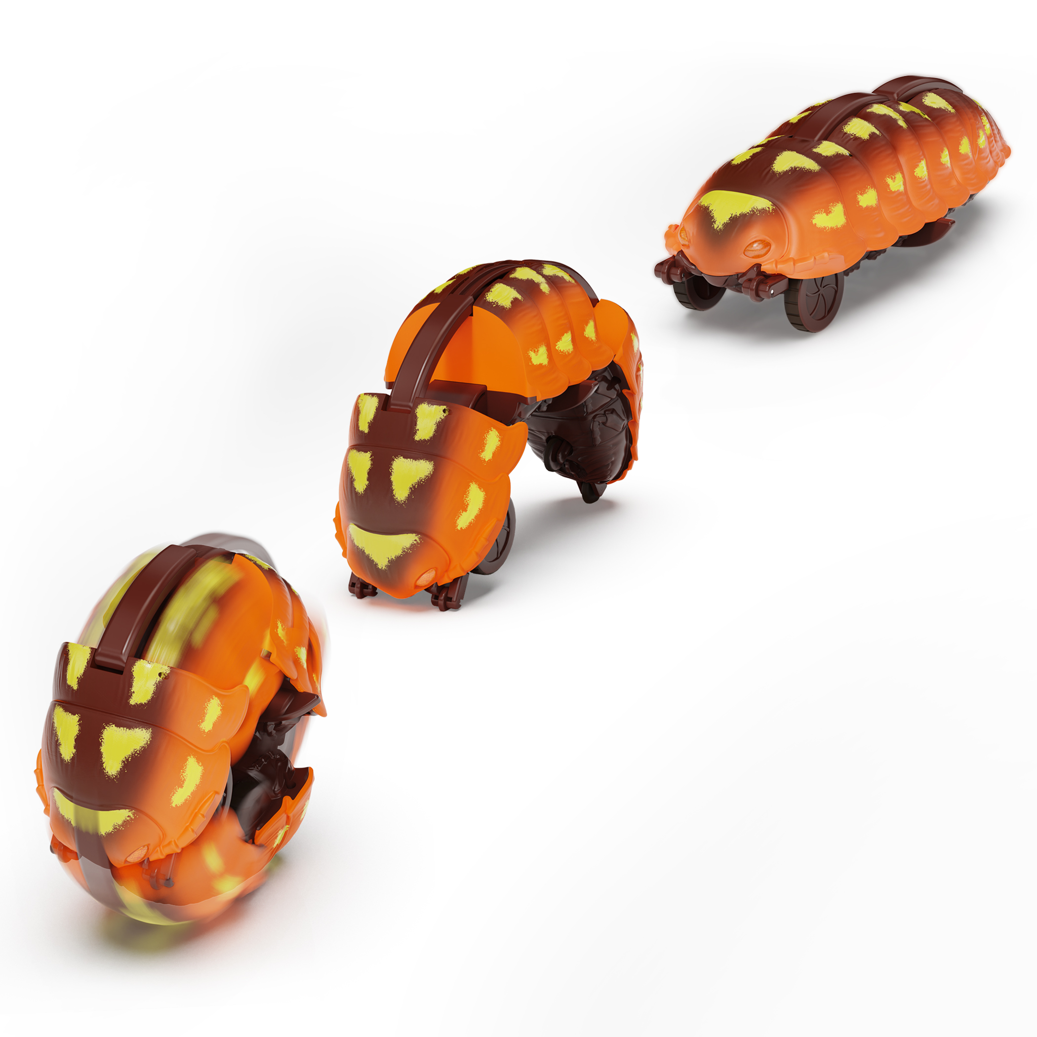 Terra - RC Rolling Giant Toy Pill Bug - Orange
