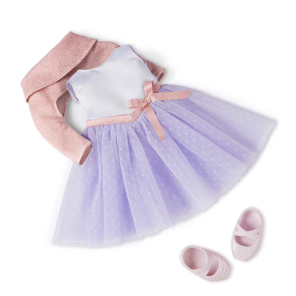 أور جنيريشن - دمية جيلي فاشن مع فستان باليرينا وسويتر - ملون