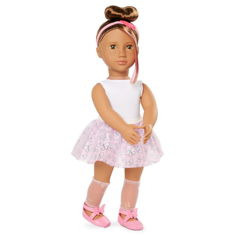 Our Generation - Mika Fashion Doll With Butterfly Ballet Outfit - Multicolor - 46 cm