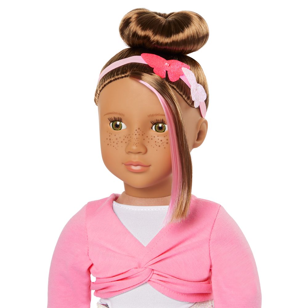 Our Generation - Mika Fashion Doll With Butterfly Ballet Outfit - Multicolor - 46 cm