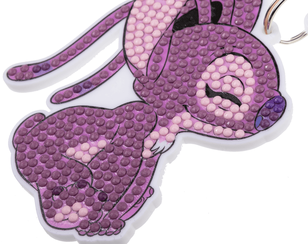 كرافت بادي - مجموعة تزيين تعليقة شنطة بالكريستال - ديزني اينجل