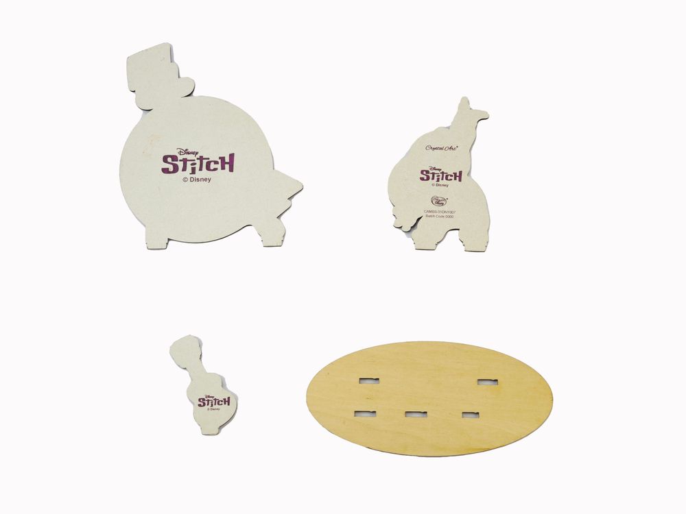 كرافت بادي - مشهد كريستالي فني من 3 قطع