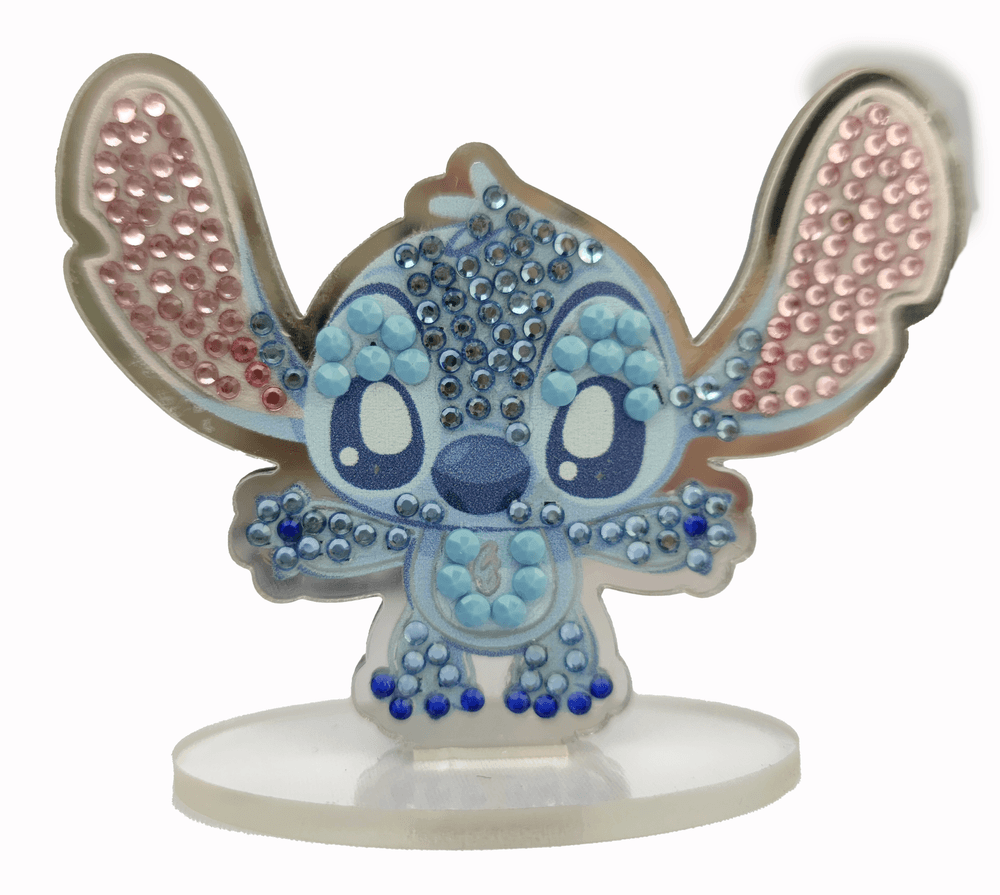 كرافت بادي - مجموعة تزيين مرآة بالكريستال - قطعتين