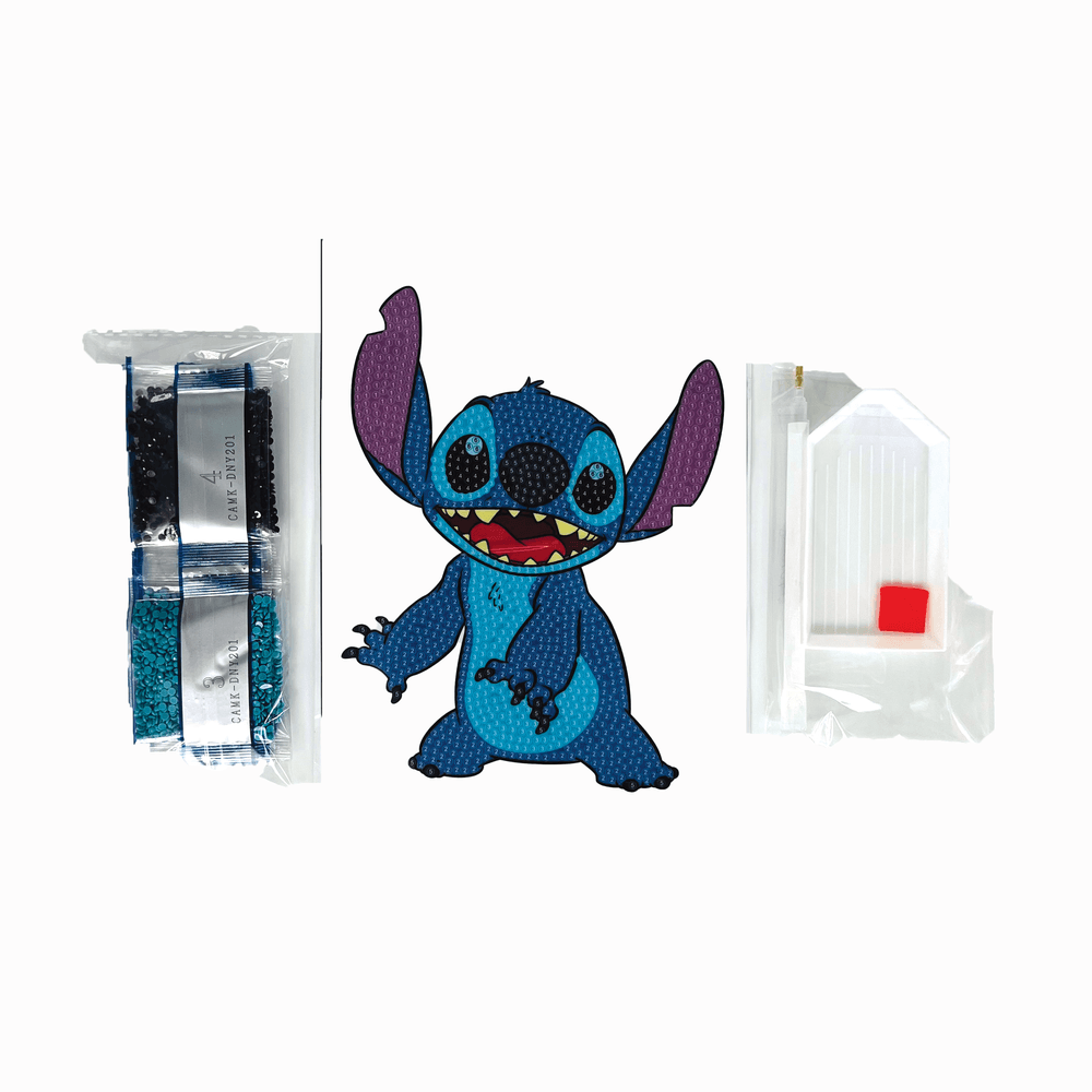 كرافت بادي - مجموعة تزيين ملصقات بالكريستال - ديزني ستيتش