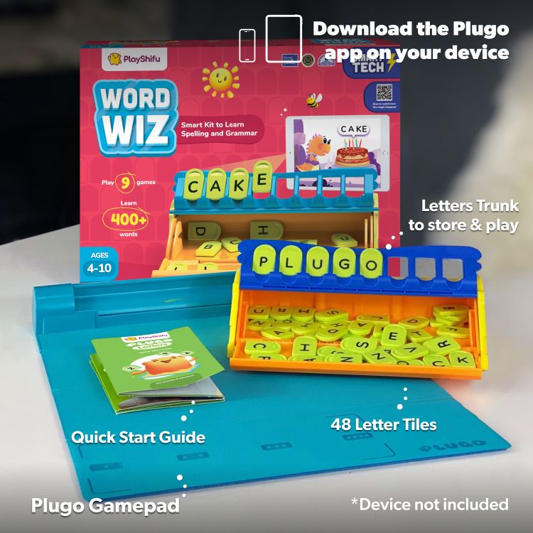 Playshifu - Word Wiz Educational Word Game - 48 Pcs