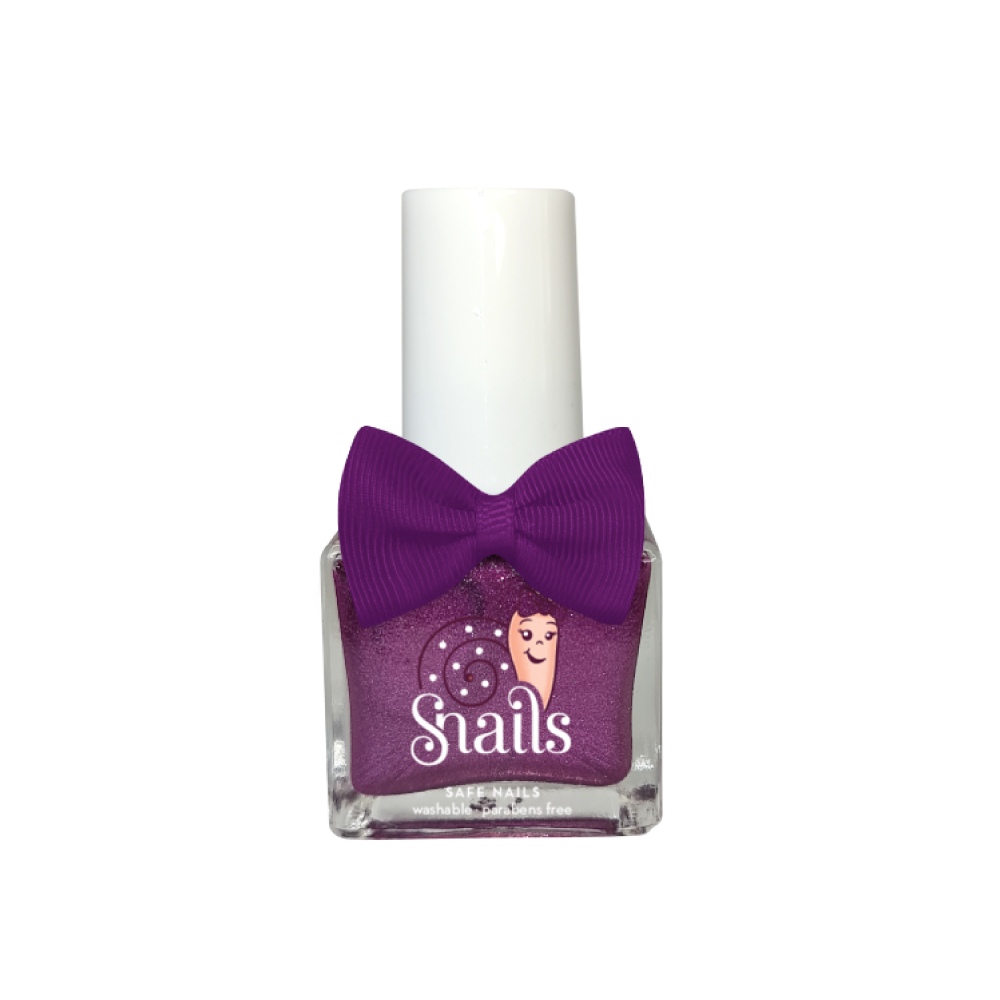 Snails - Glitter Nail Polish Petite - Raspberry Pie - 5 ml