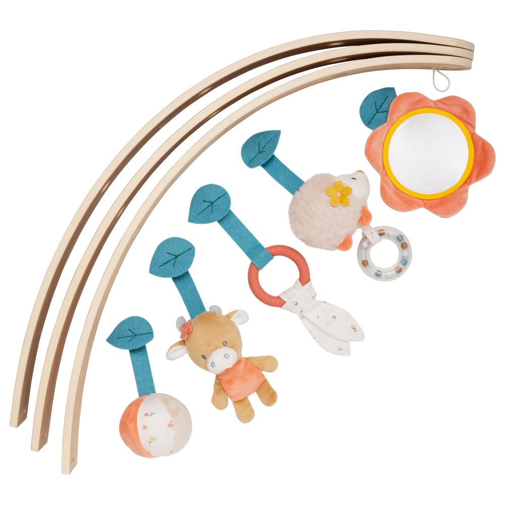 Nattou - Mila Zoe And Lana Playmat With Wooden Arch