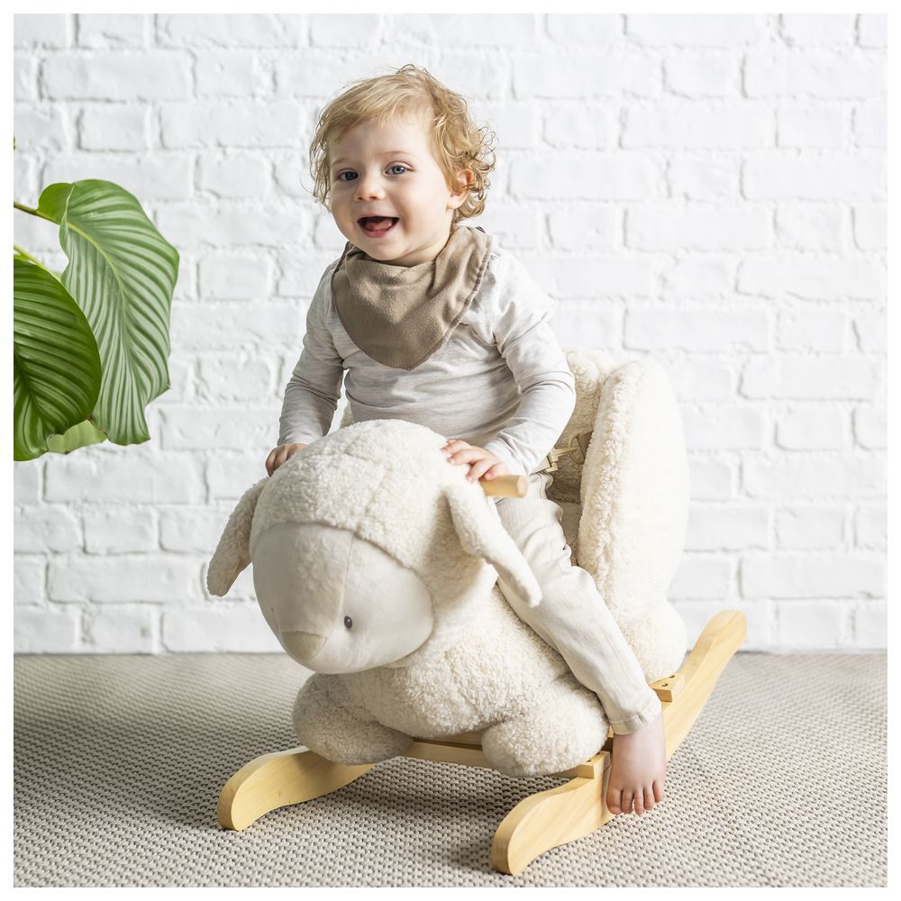 Nattou - Teddy Rocker - Sheep - Ecru