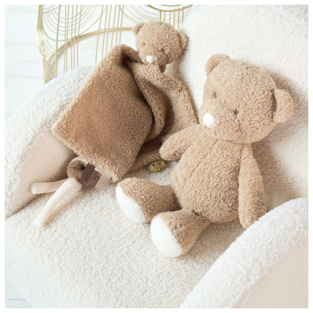 Nattou - Cuddly Teddy Bear - White