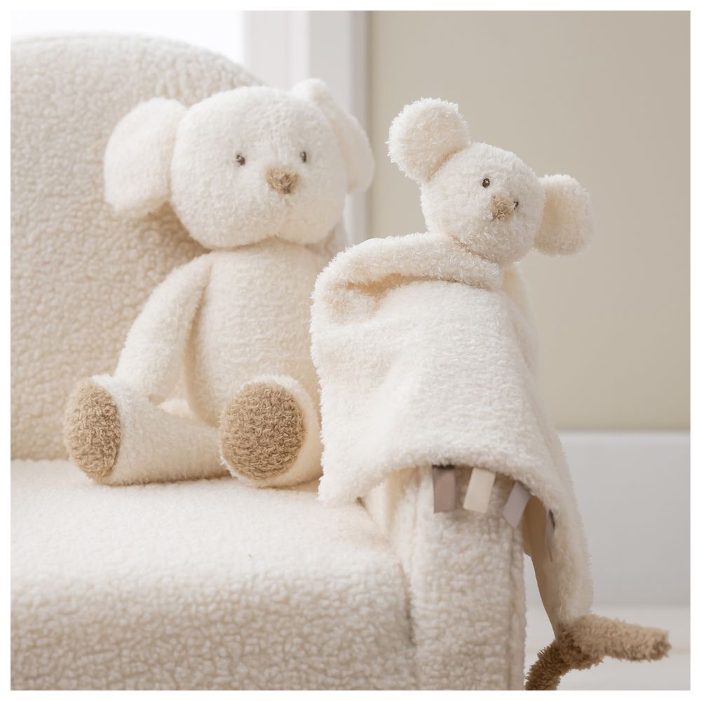 Nattou - Cuddly Teddy - Mouse - Beige
