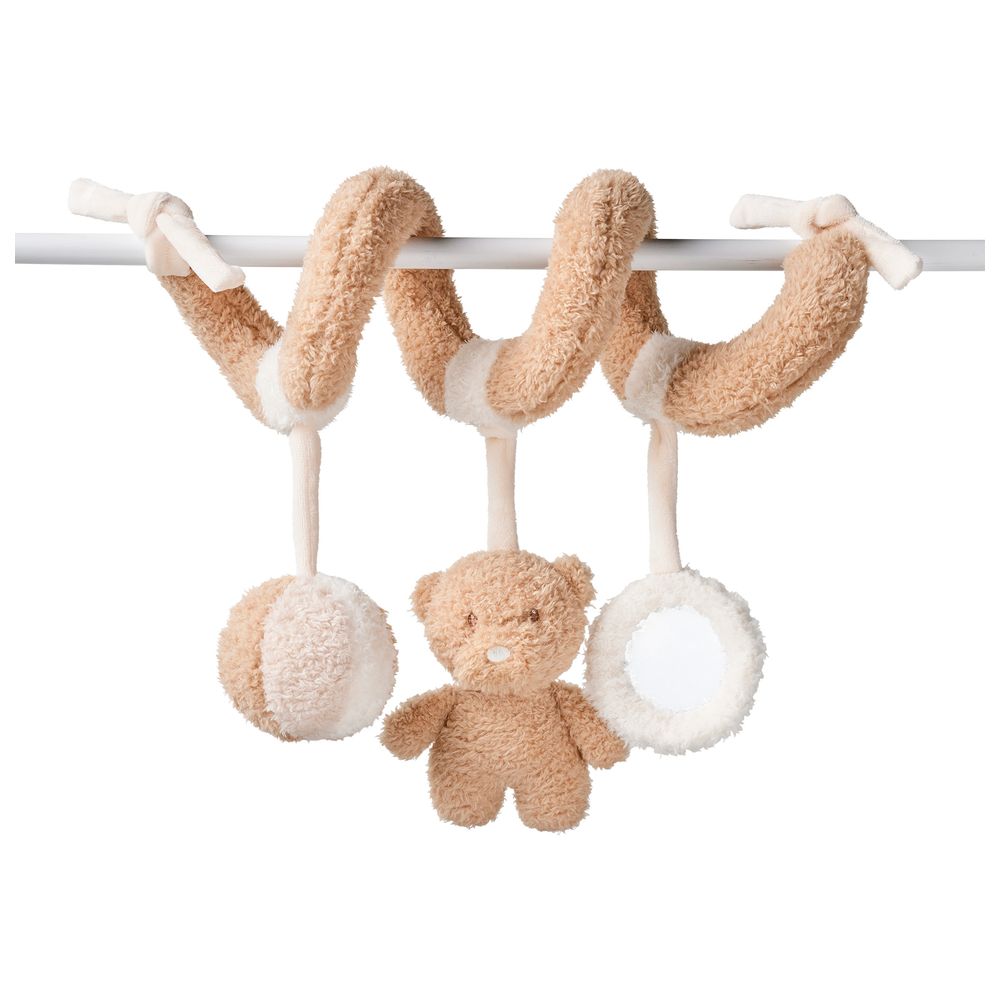 Nattou - Teddy Spiral Toy - Brown