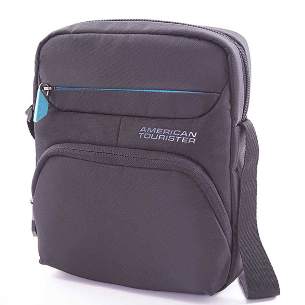 American Tourister - Amber Vertical Shoulder Bag Blue - 1 Year Global Warranty