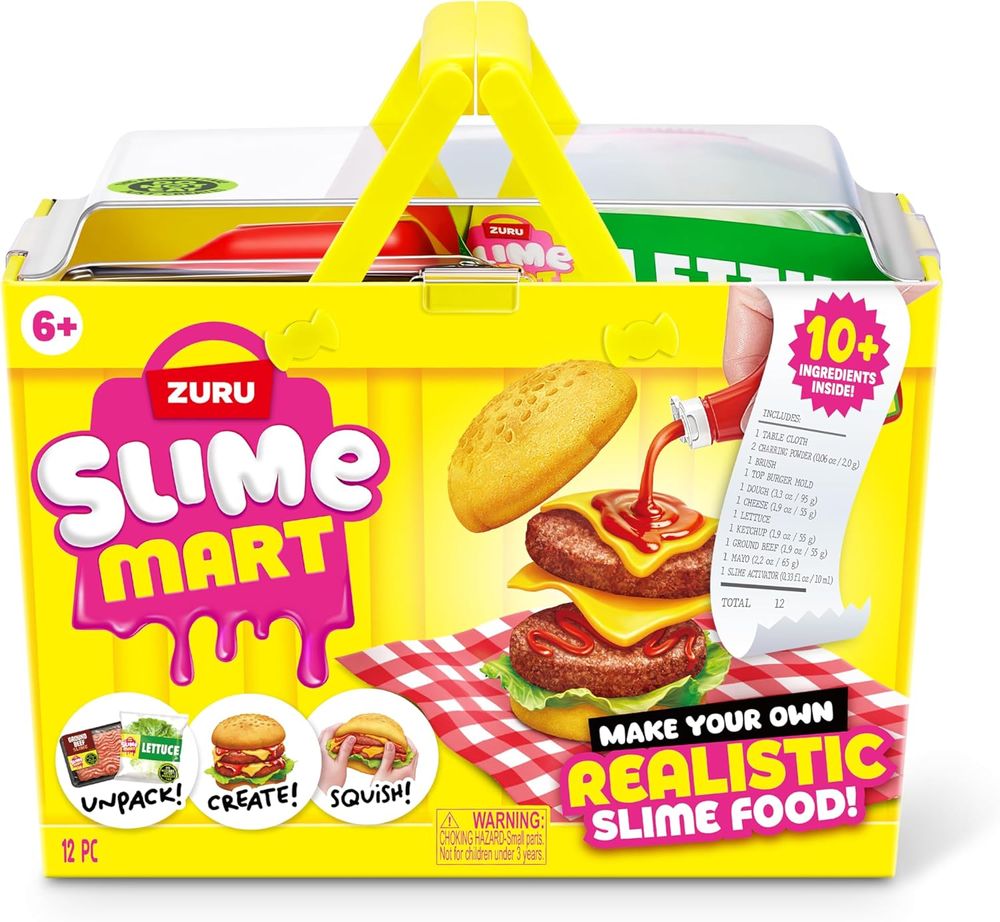 Zuru - Slime Mart Burger Basket Kit - 12 Pcs