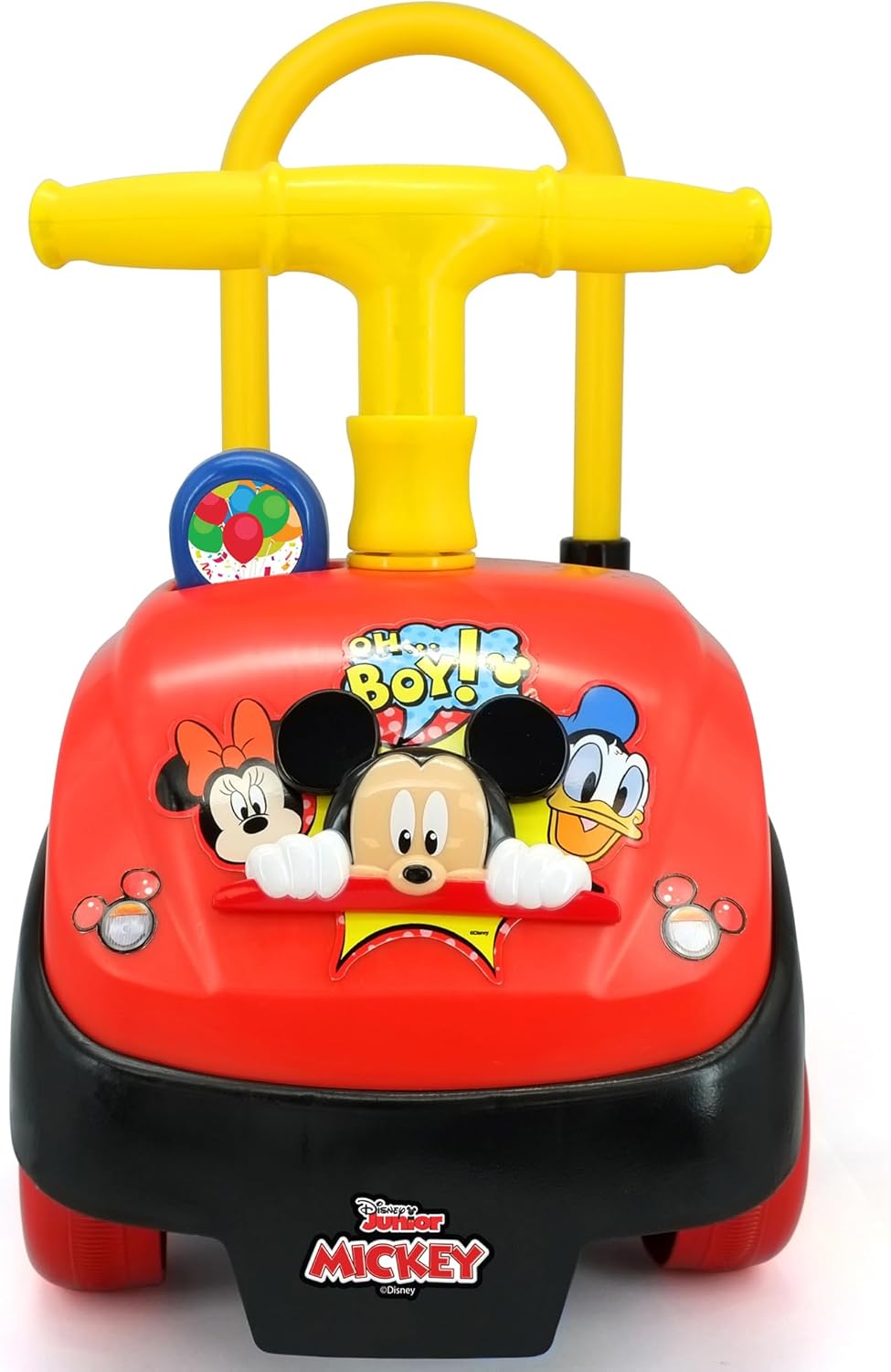 Kiddieland - Disney Mickey Lights N Sounds Activity Ride-On - Red
