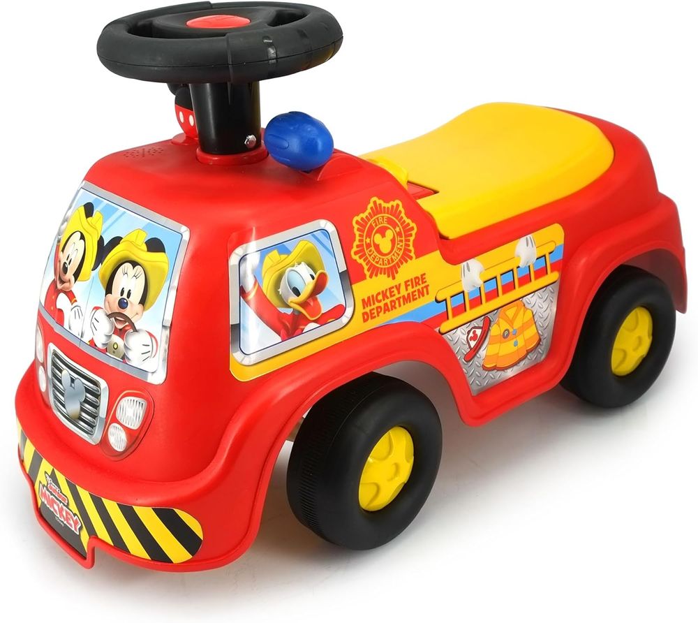 Kiddieland - Mickey Fire Truck - Red