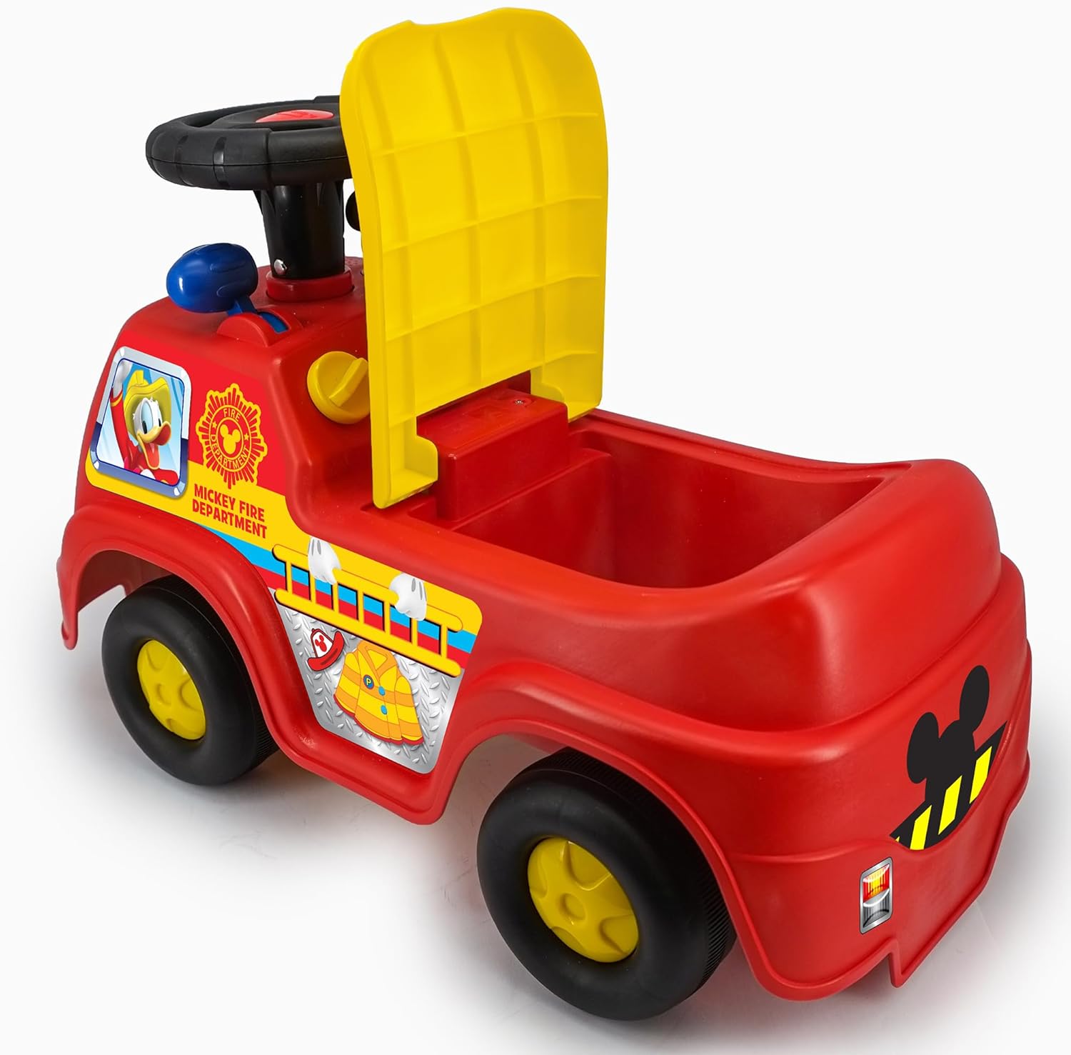 Kiddieland - Mickey Fire Truck - Red