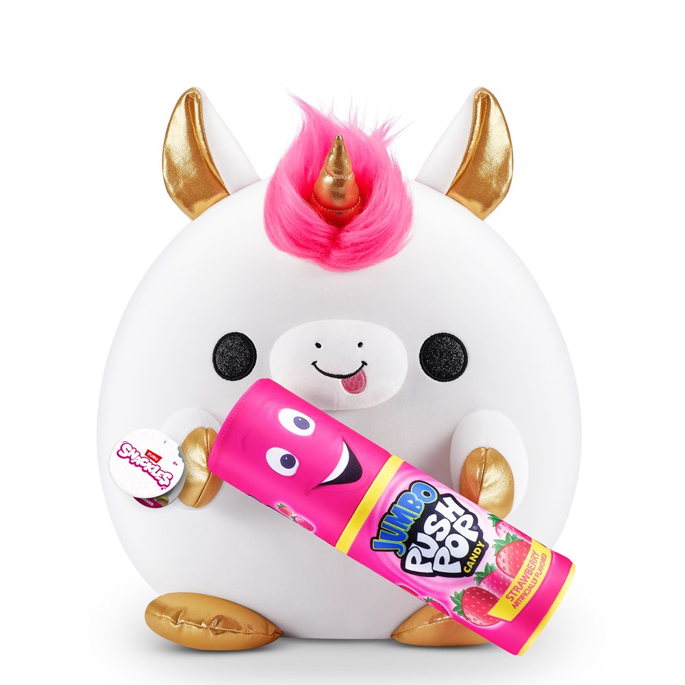 زورو - دمية محشوة فائقة النعومة سناكلز - اليونيكورن ريتشارد مع بوش بوب - 14 إنش