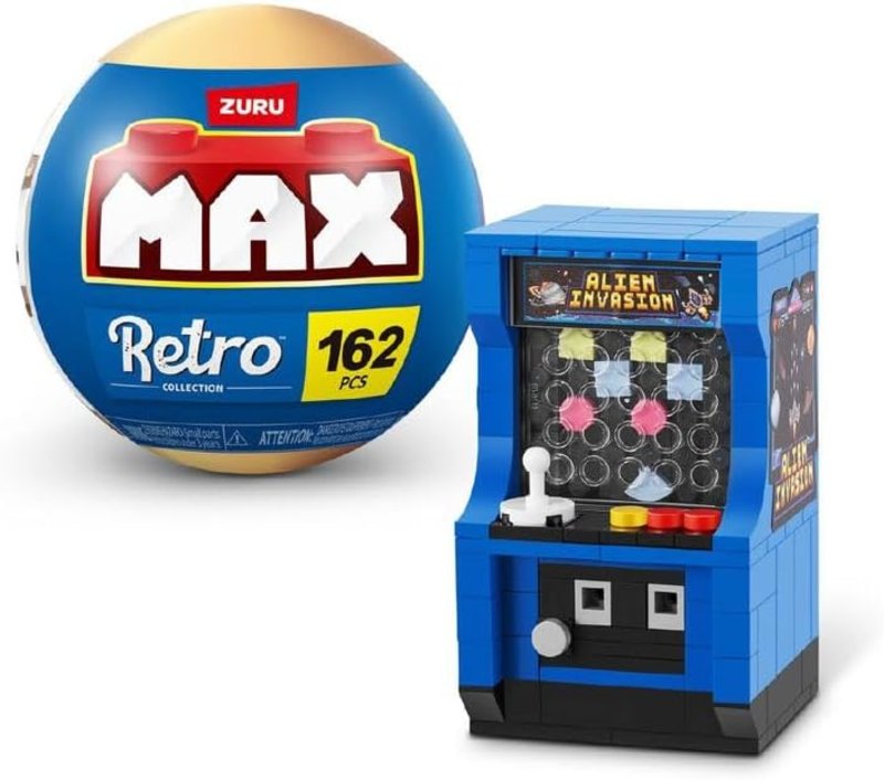 زورو - مجموعة مكعبات التركيب ماكس ريترو  - قد يختلف التصميم - 1 قطعة