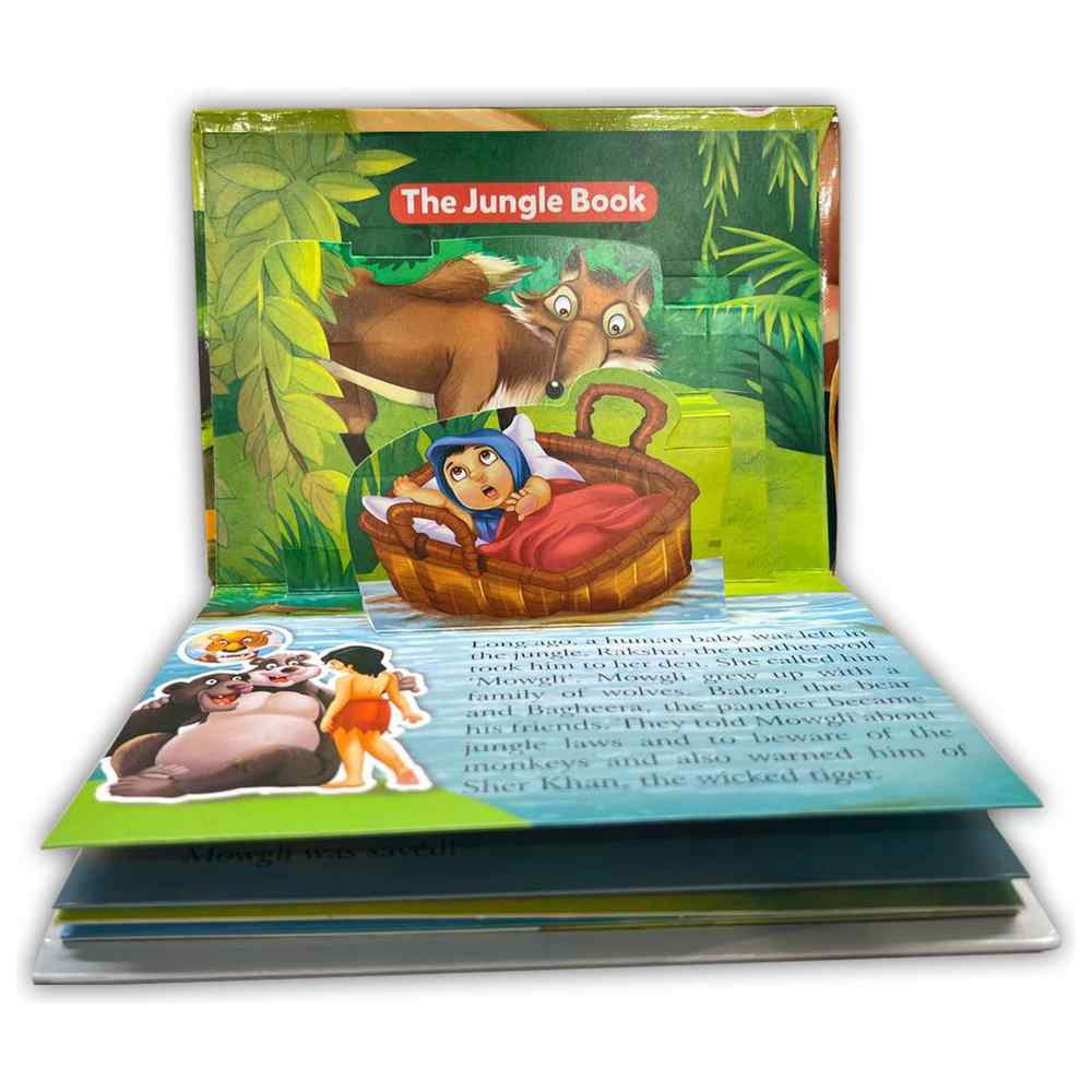 Sawan - World Famous Fairy Tales Pop Up Book - The Jungle