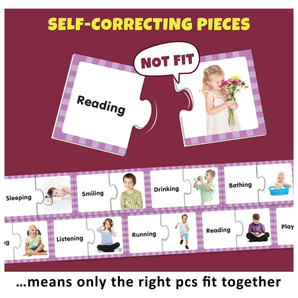 Early Learning Puzzle - Action Words