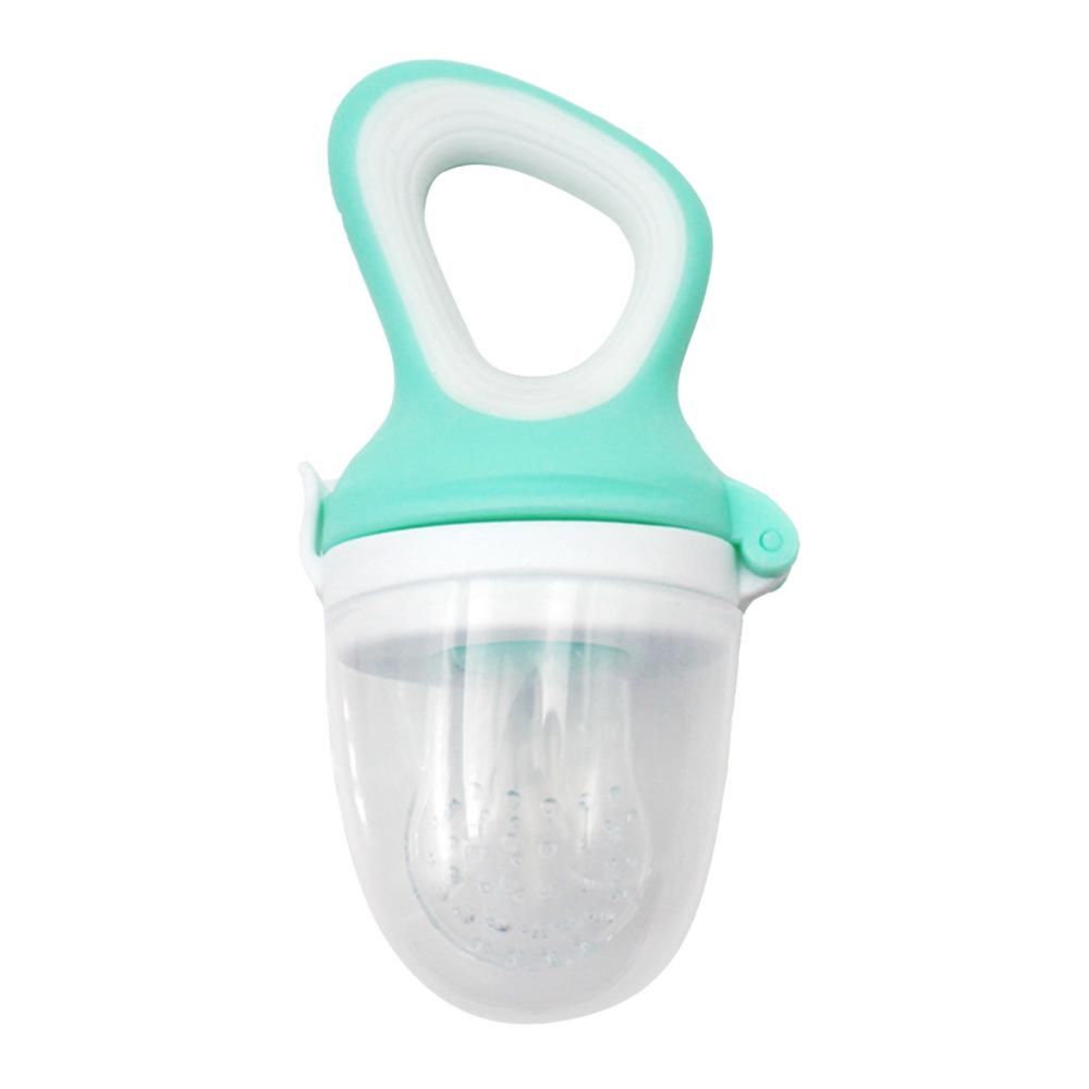 Little Angel Baby Fruit Feeder Silicone Pacifier 3M - Green/White