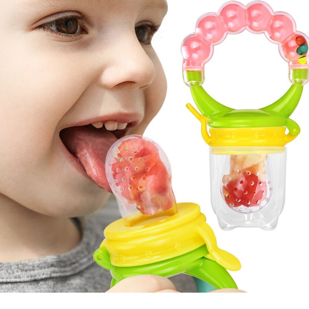 Little Angel Baby Fruit Feeder Pacifier Teething Solution - Multicolor