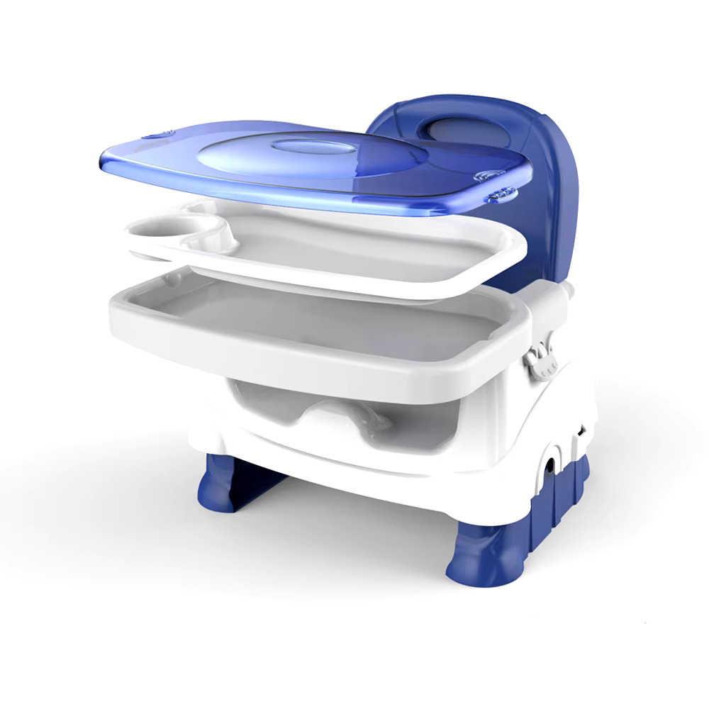 Little Angel 3-in-1 Convertible Baby Dining Chair Blue