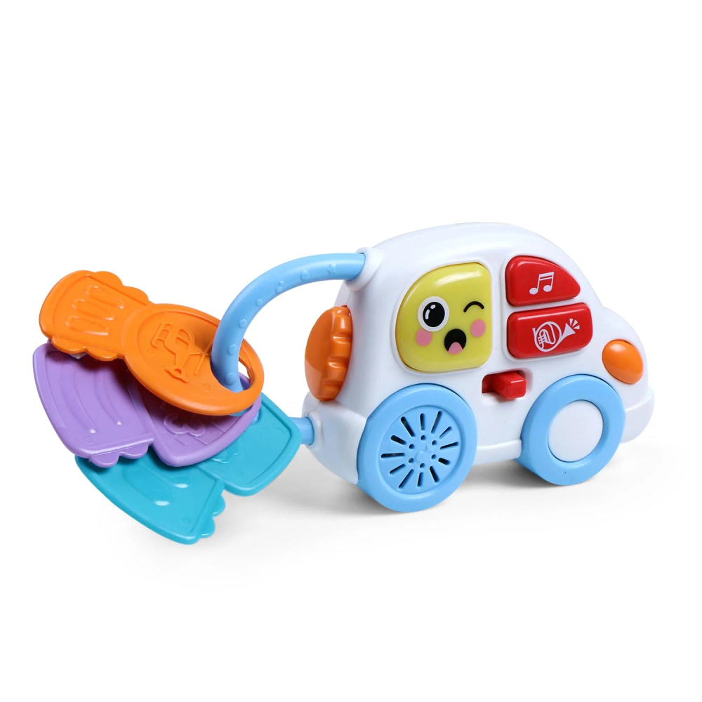 Little Angel Baby Toys Fun Car With Music Light Cute Keys For Infants