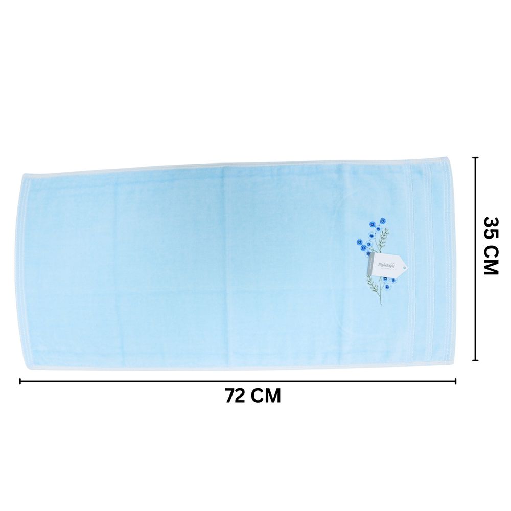 نايت انجل - منشفة أطفال قطنية مزينة بالزهور