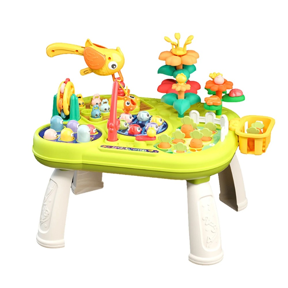 ليتل أنجل - طاولة أنشطة متعددة الوظائف 2 في 1 للأطفال - متعدد الألوان