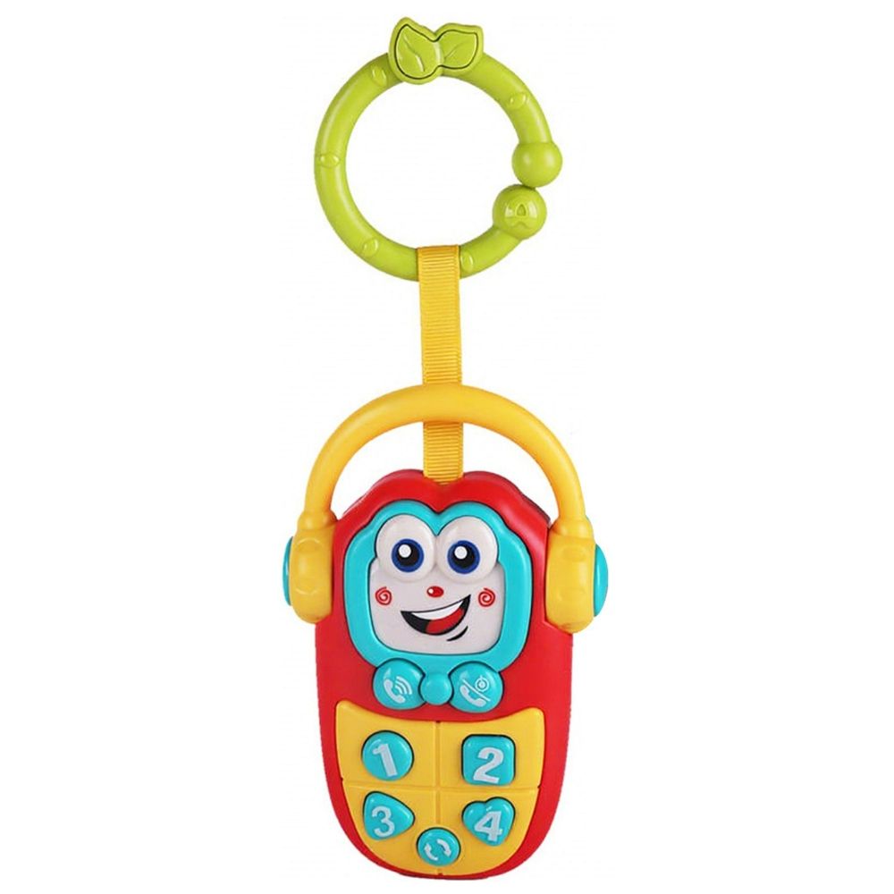 Little Angel - Baby Musical Phone Toy With Lights & Sounds - Yellow