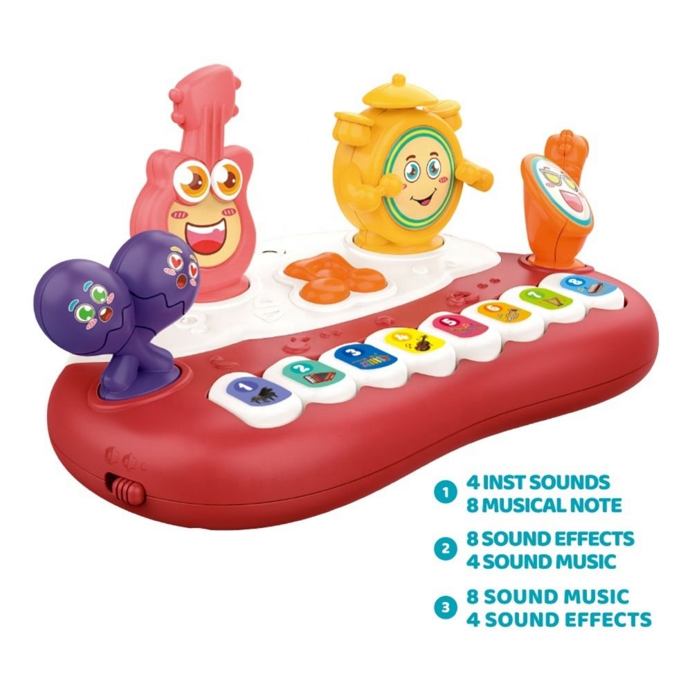 Little Angel - Baby Musical Instruments Rattle Toy - Multicolor