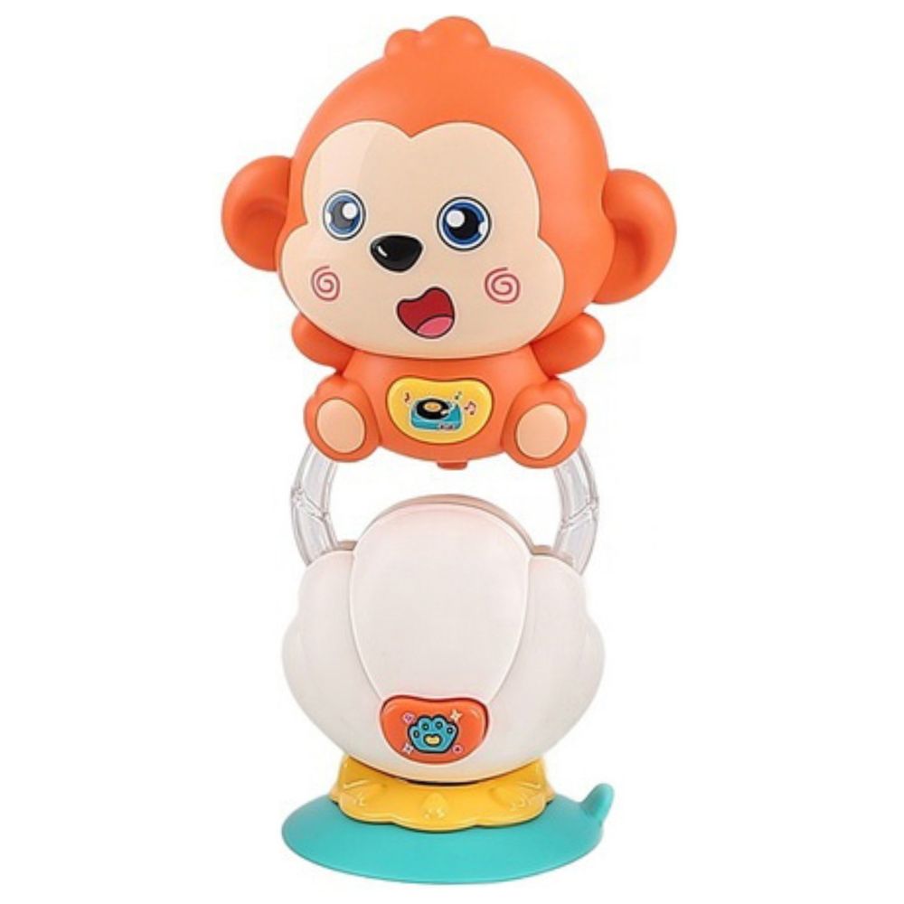 Little Angel - Baby Musical Monkey Toy With Lights - Multicolor
