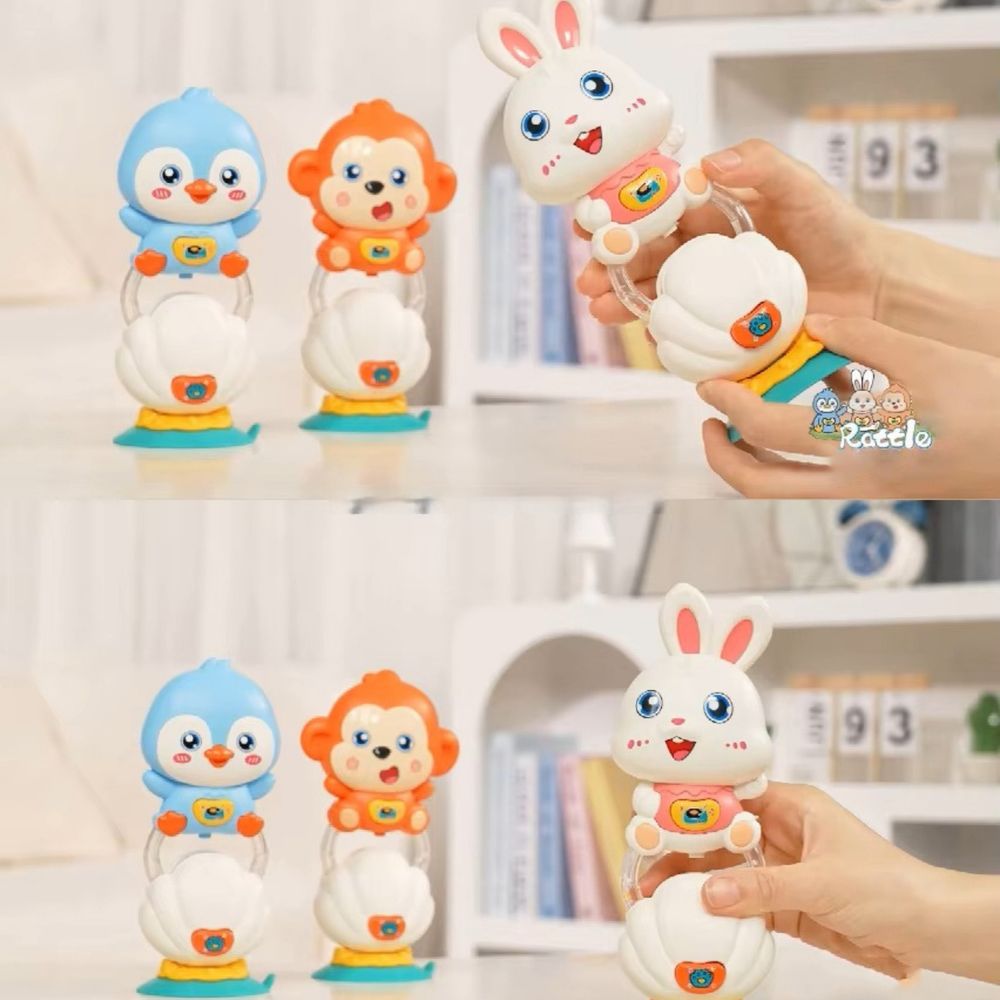 Little Angel - Baby Musical Monkey Toy With Lights - Multicolor