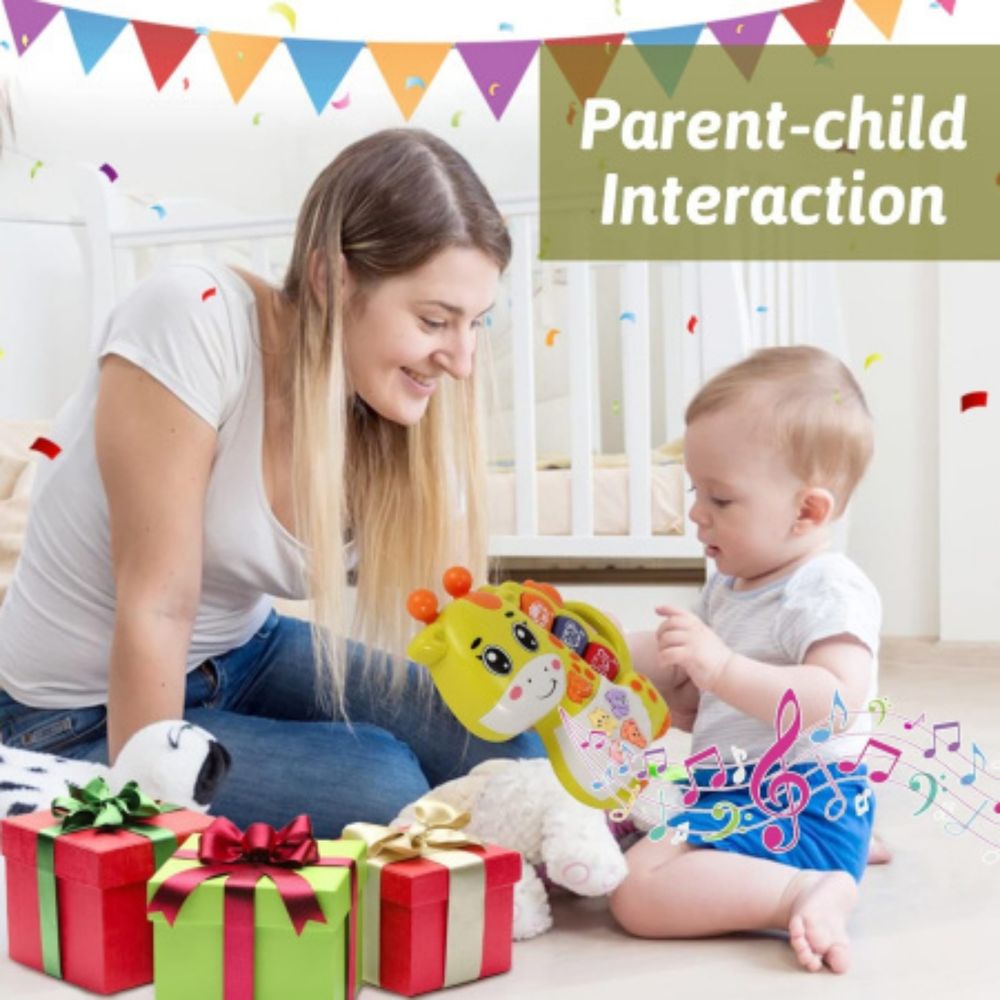 ليتل أنجل - لعبة زرافة موسيقية للأطفال