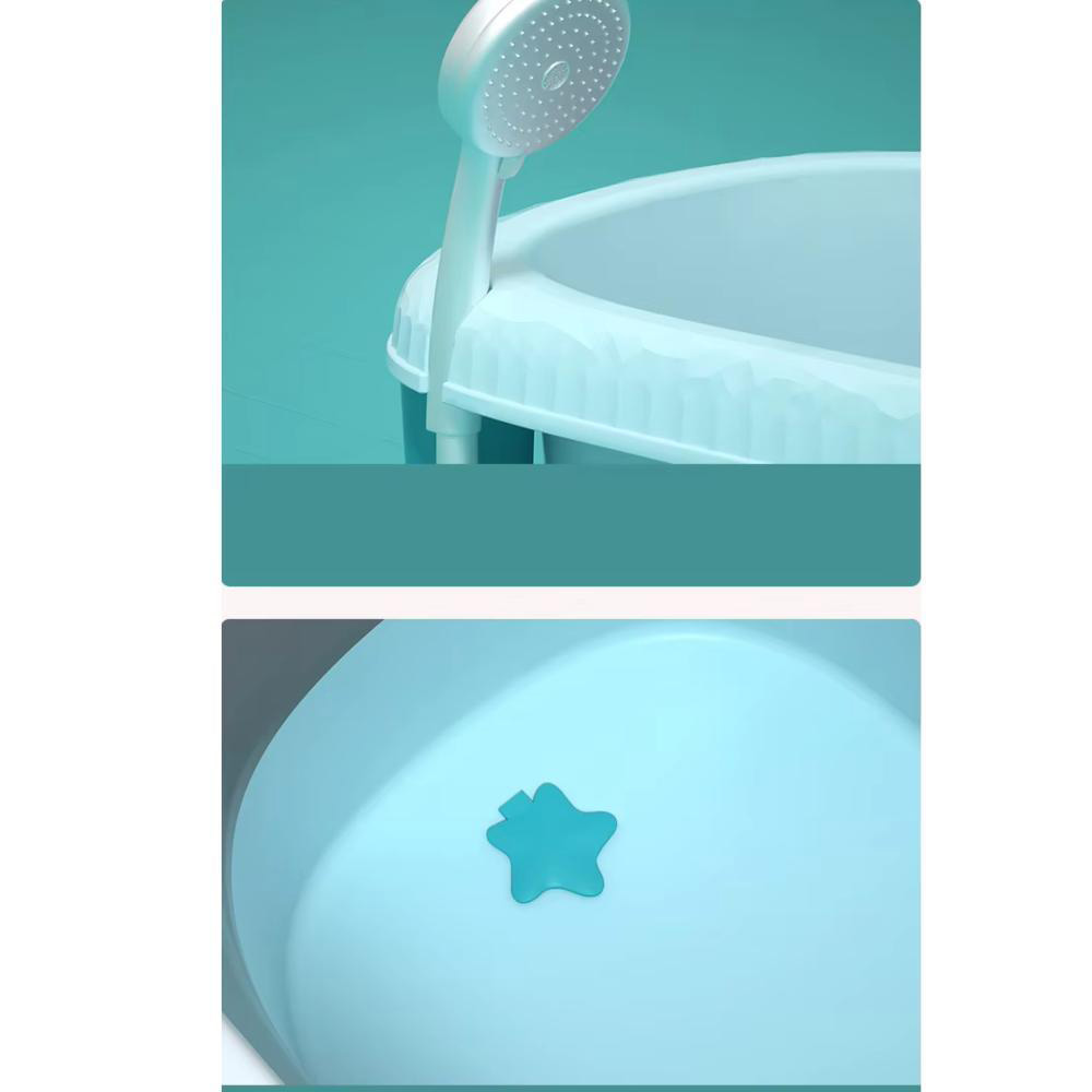 Little Angel Baby Foldable Bath Tub With Seat Support