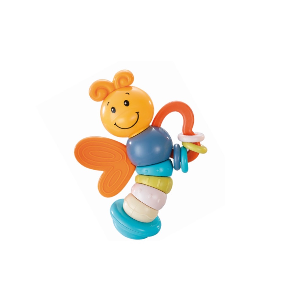 Goodway - Baby Teething Rattle Toy Colorful Sensory Teether